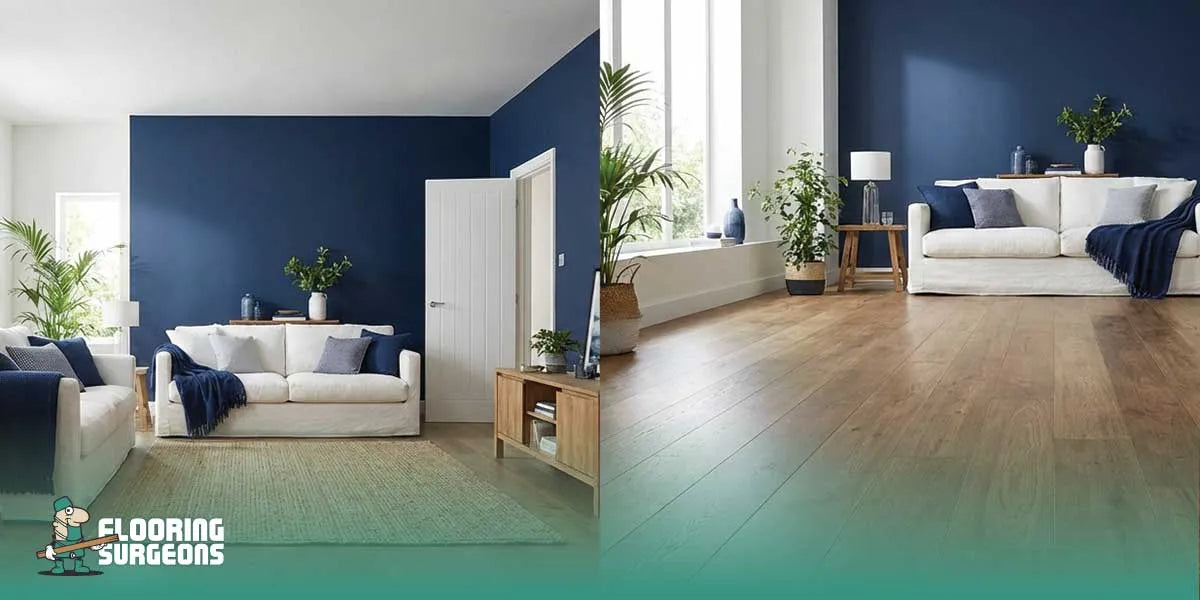 Bold Indigo and Calming Whites