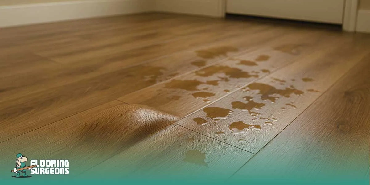 Laminate Floor Bubbling from Water