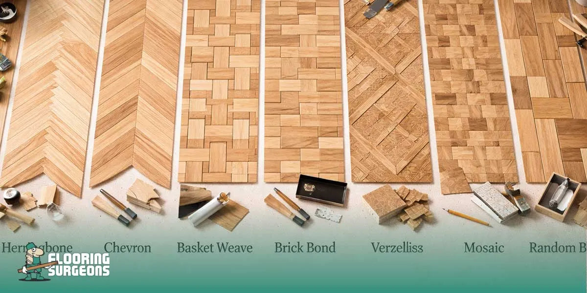 Parquet flooring patterns