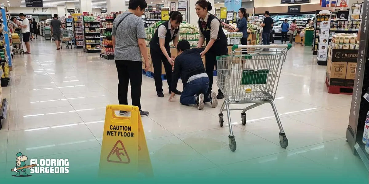 Who Is Liable When Flooring Causes Slip Accidents