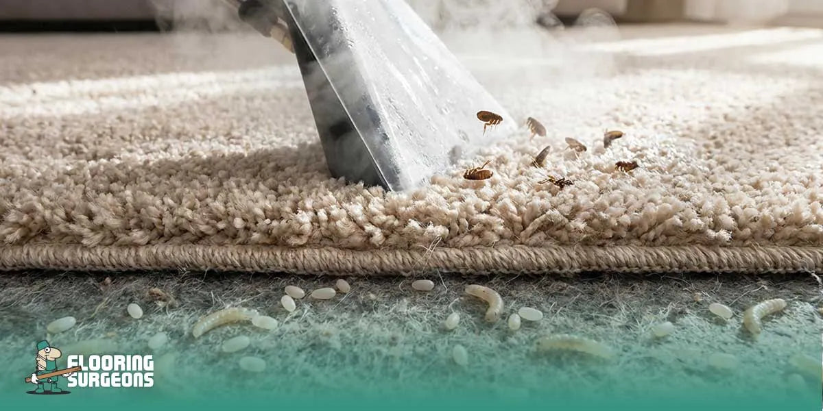 Will Carpet Cleaning Kill Fleas