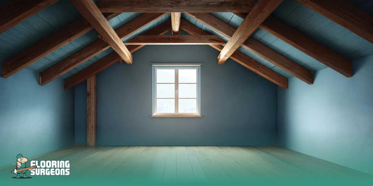cheap attic flooring ideas
