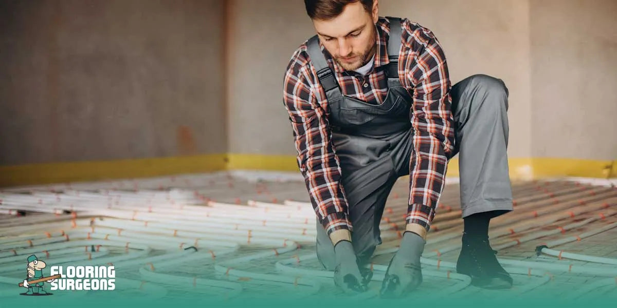 bleeding underfloor heating