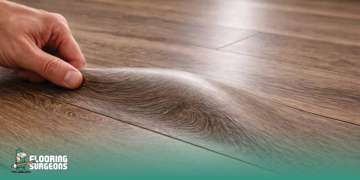 bubble in vinyl flooring