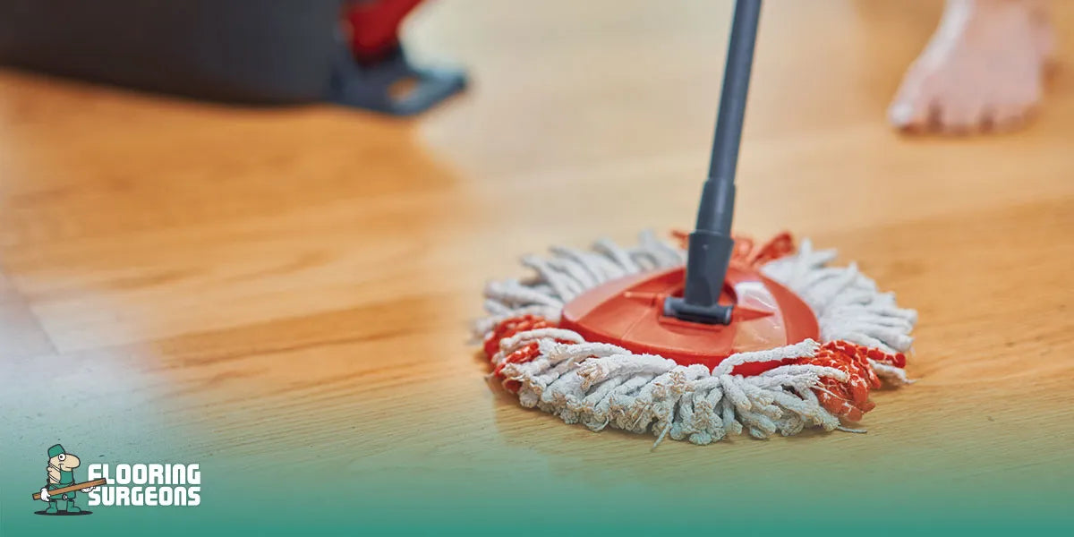 cleaning oiled floors