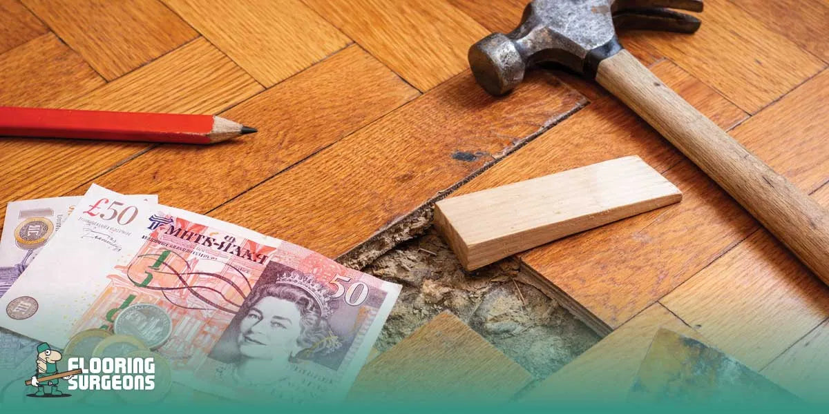 cost of wood floor repair