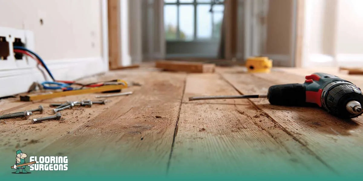 damaged subfloor