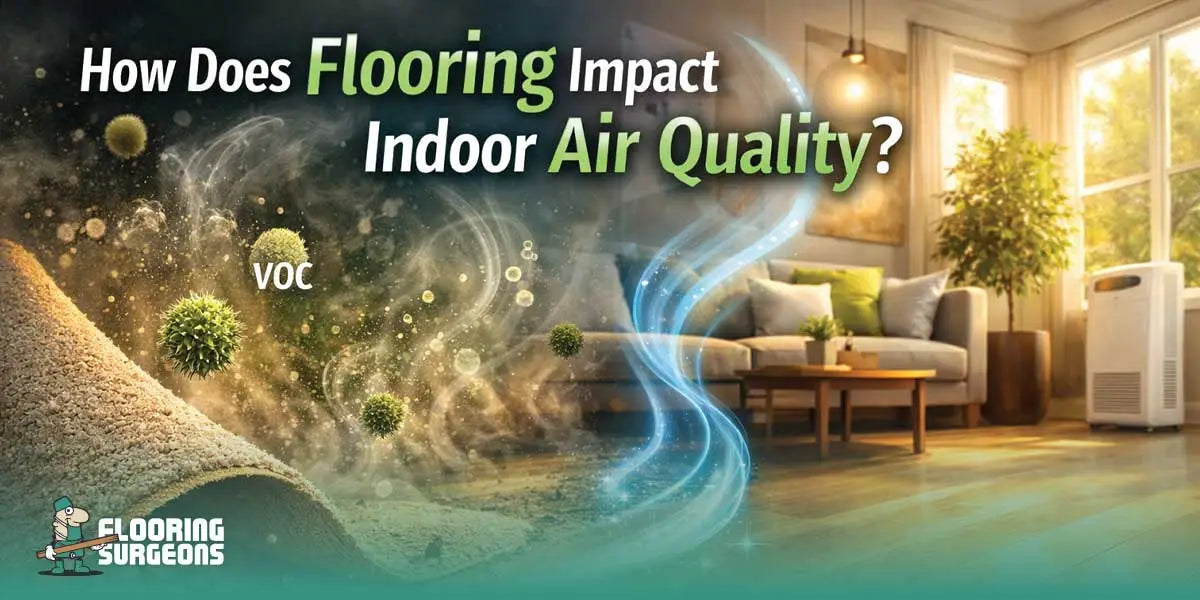 how flooring impacts indoor air quality