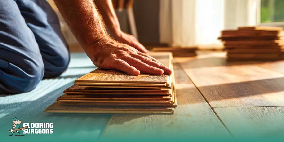 Flooring wood installation