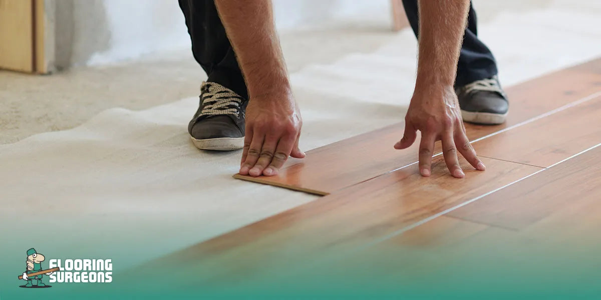 install engineered flooring on concrete