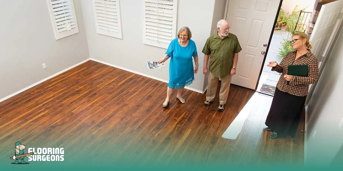 Proper direction to lay laminate flooring