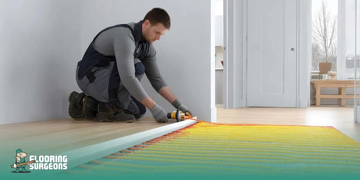 how to reduce heat loss through the floor