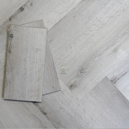 Boston Grey Oak Herringbone Click LVT – image 5