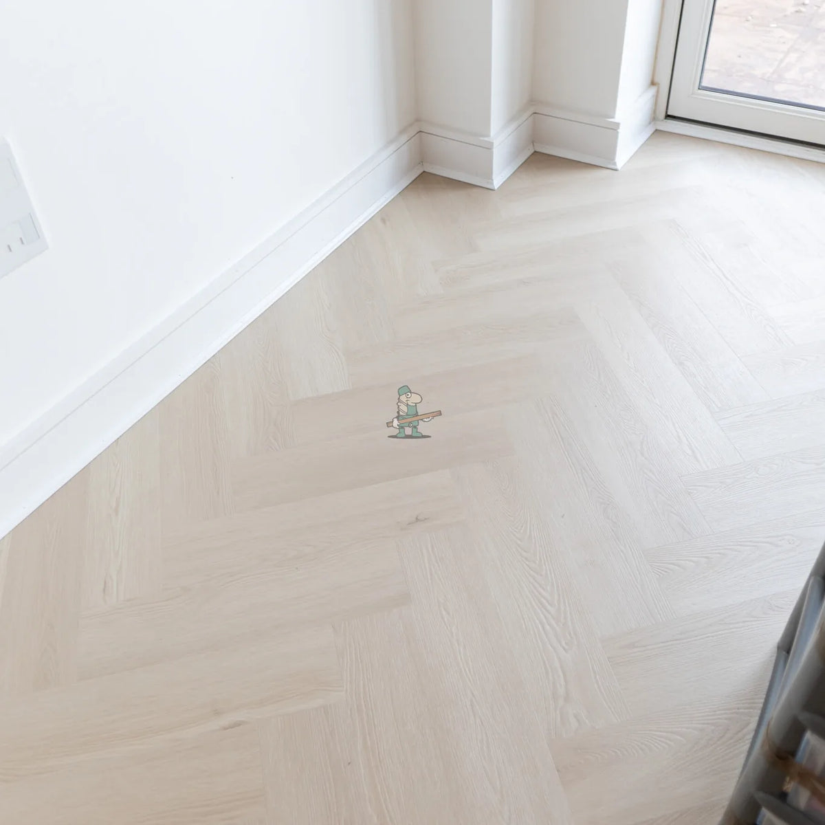 Dutch White Oak Herringbone Click LVT – image 6