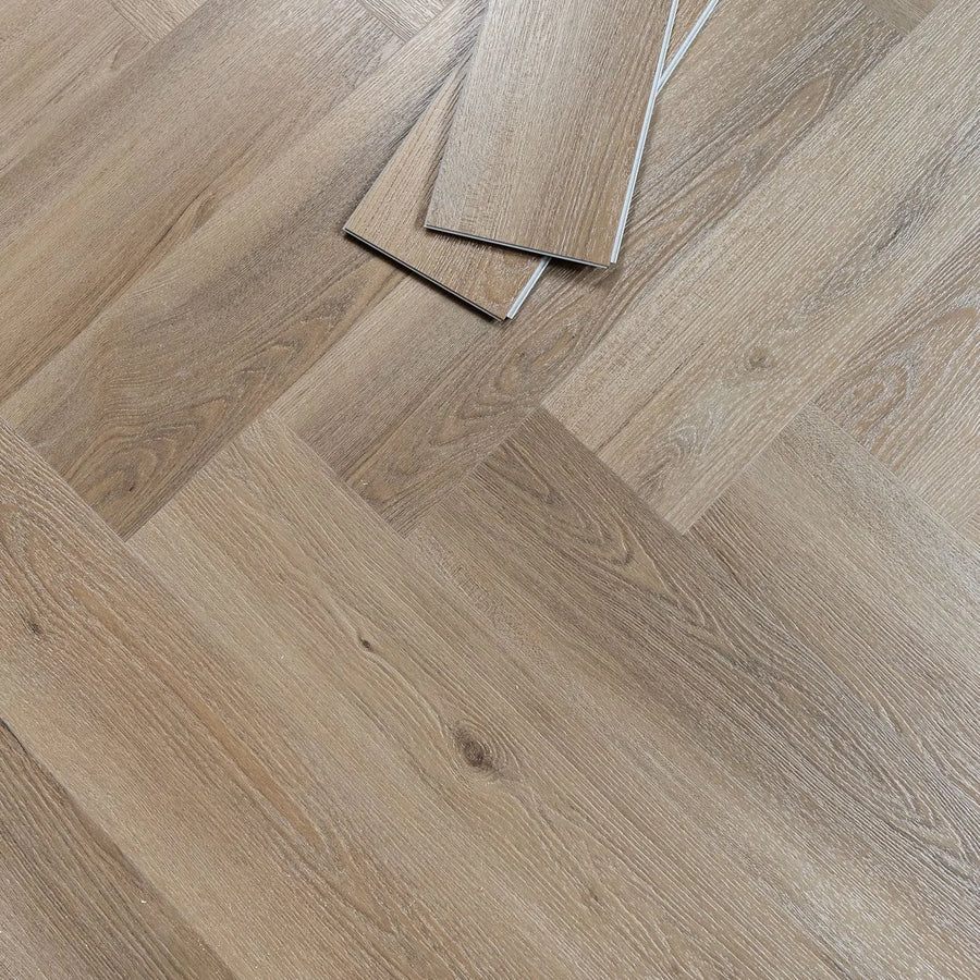 Noble Oak Herringbone Click LVT – image 1
