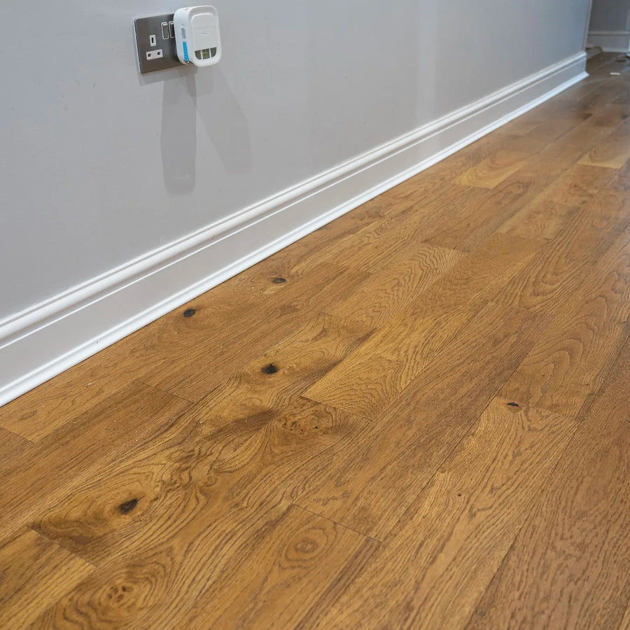 Golden Wheat Oak 125mm Engineered Plank, 14/3mm – image 1