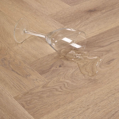 Marbella Oak Herringbone Glue Down LVT – image 2