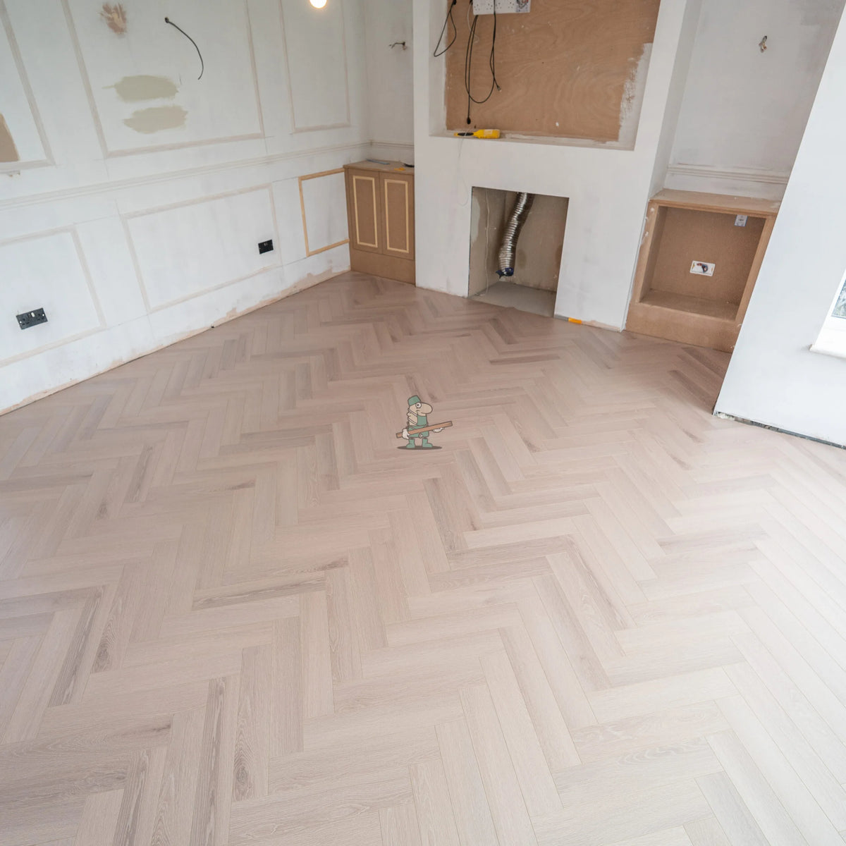 Pearl Oak Herringbone 12mm Laminate – image 5