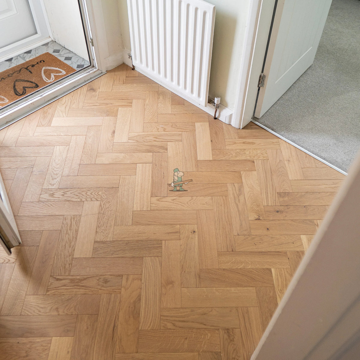 Meadow Oak 80mm Engineered Herringbone – image 6