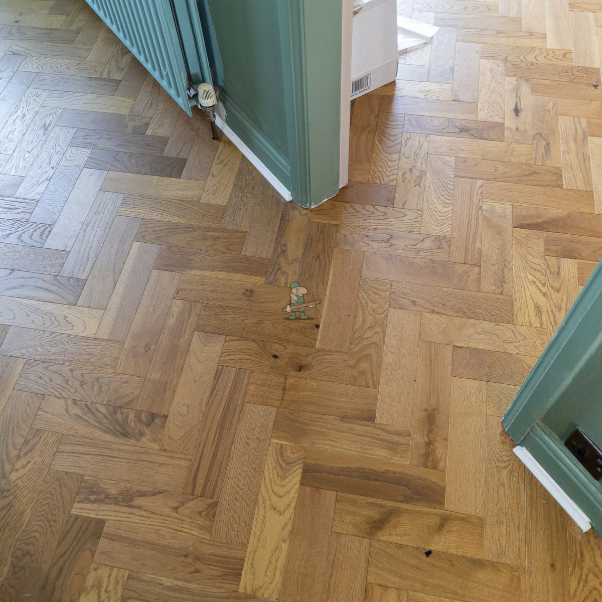 Burntwood Oak 80mm Engineered Herringbone – image 11