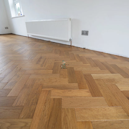 Burntwood Oak 80mm Engineered Herringbone – image 6