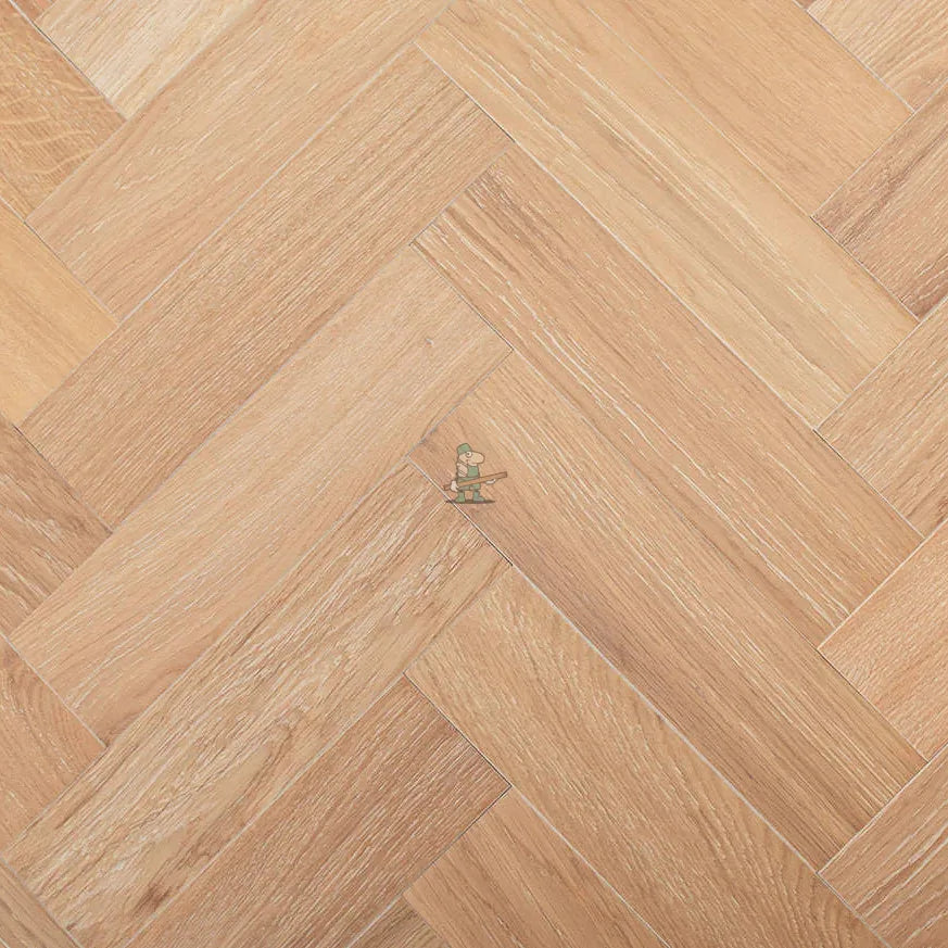 Chalked Oak 80mm Engineered Herringbone – image 2