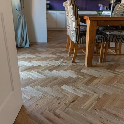 Field Oak 80mm Engineered Herringbone – image 9