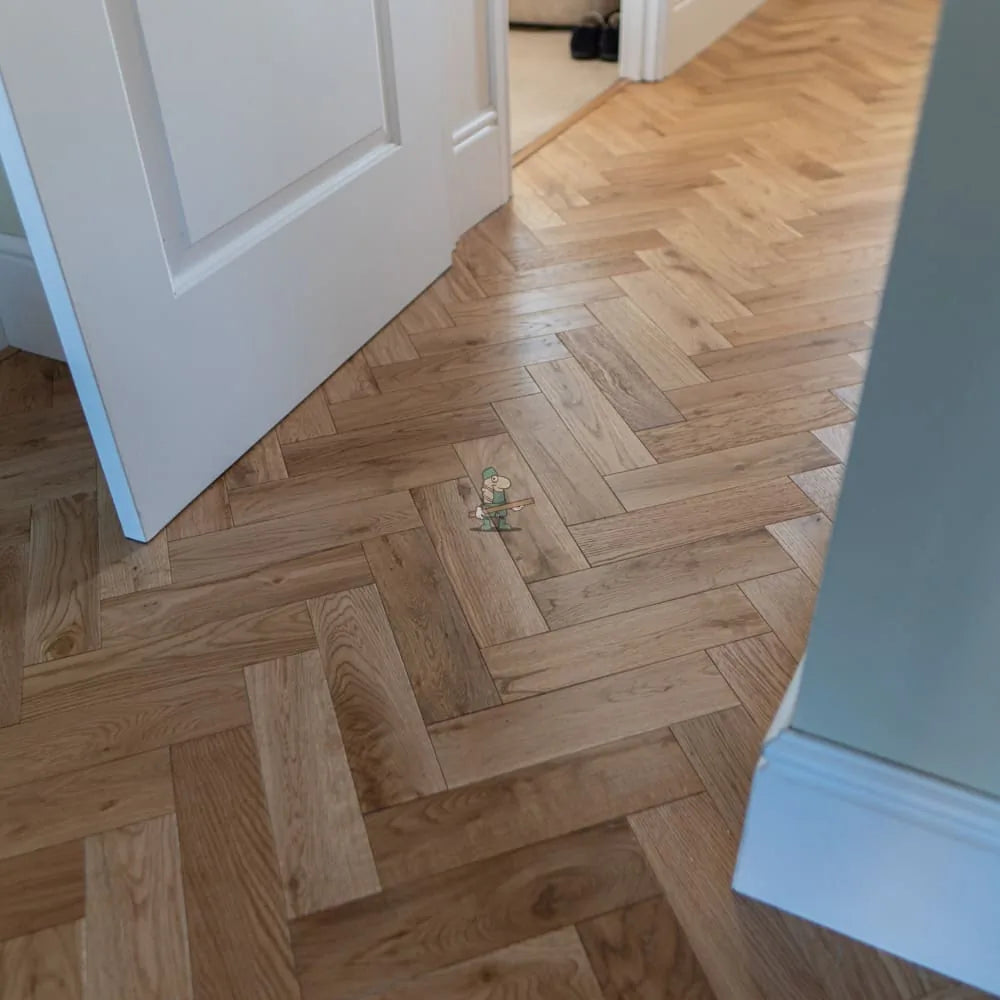 Field Oak 80mm Engineered Herringbone – image 12