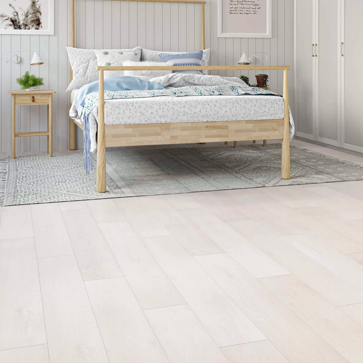 Frost Oak 12mm Laminate – laid in a living room