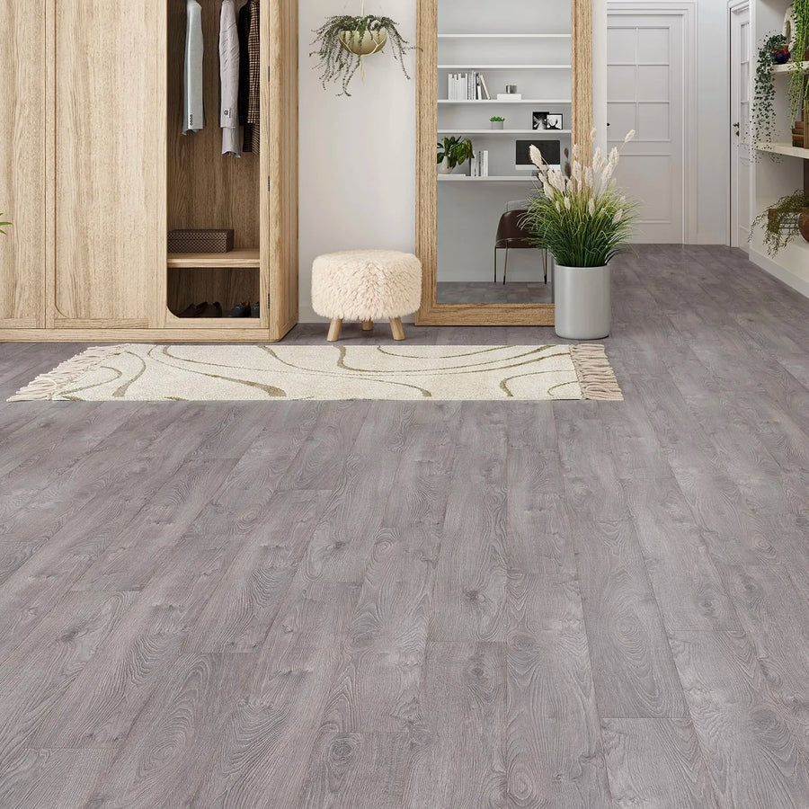 Owlet Oak 12mm Laminate – laid in a living room