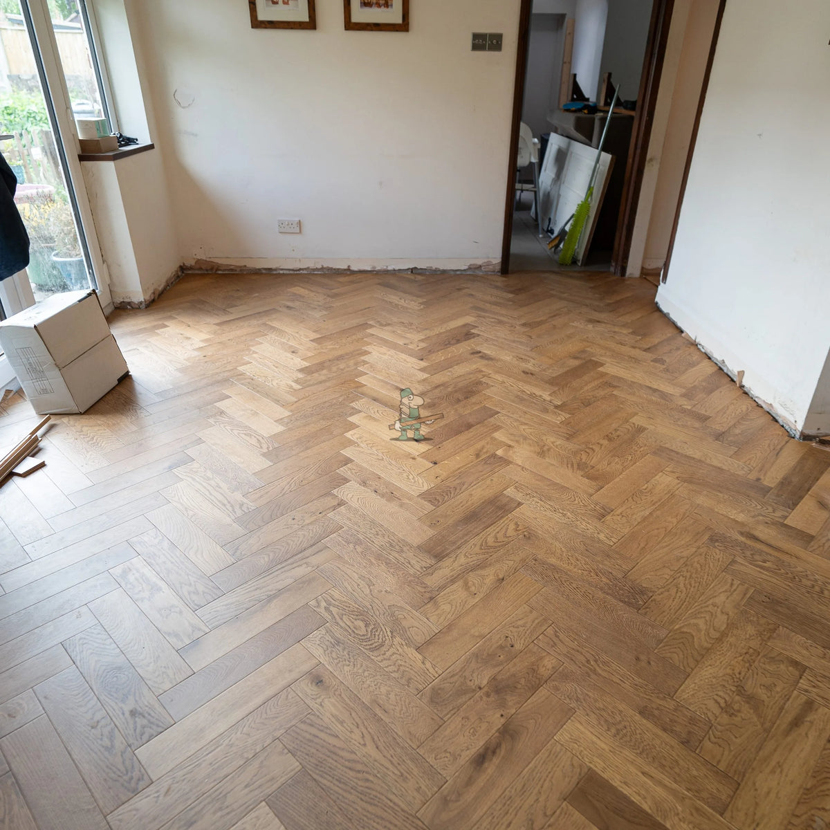 Cottage Oak 90mm Engineered Herringbone – image 8