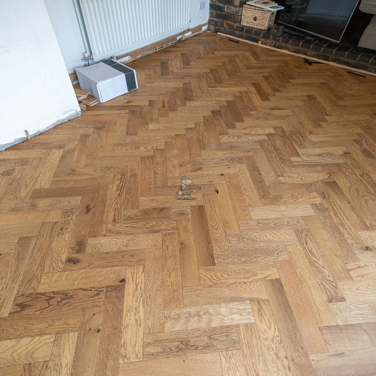 Cottage Oak 90mm Engineered Herringbone – image 12