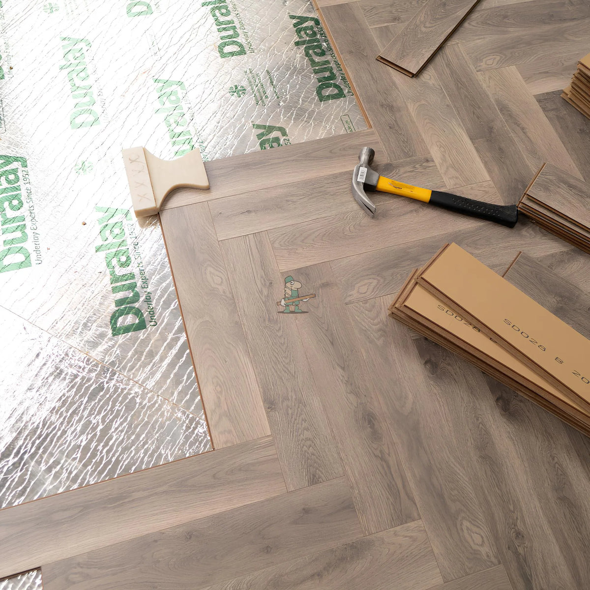 Providence Oak Herringbone 12mm Laminate – image 7