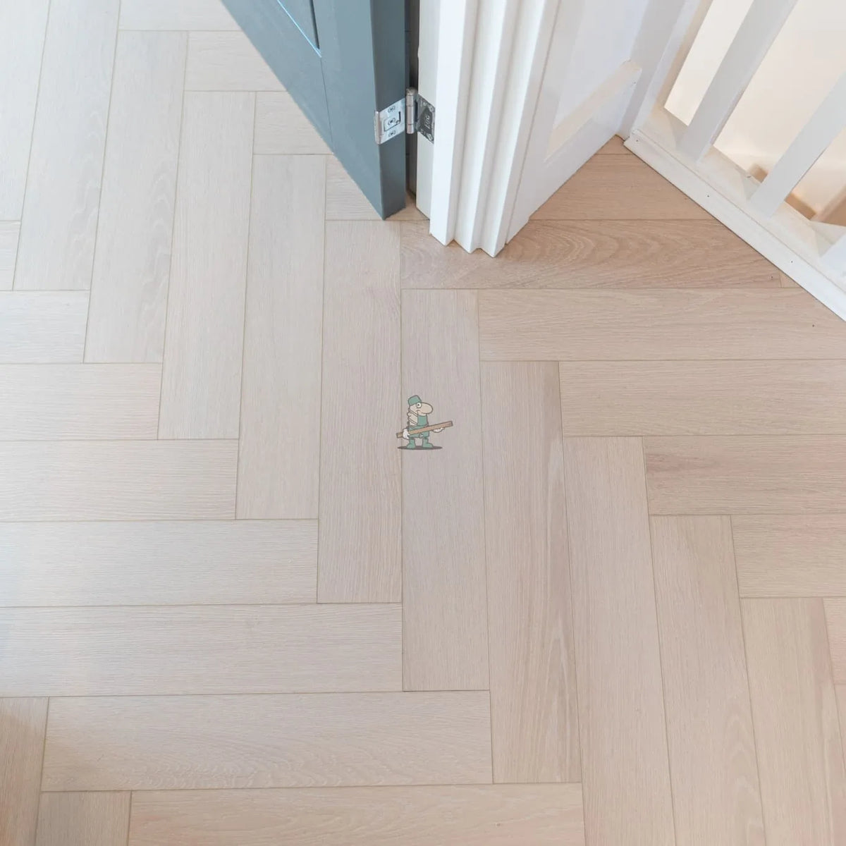 Linen Oak Herringbone 12mm Laminate – image 9