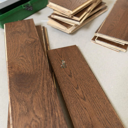 Smoky Brushed Lacquered Oak 125mm Engineered Plank – image 16