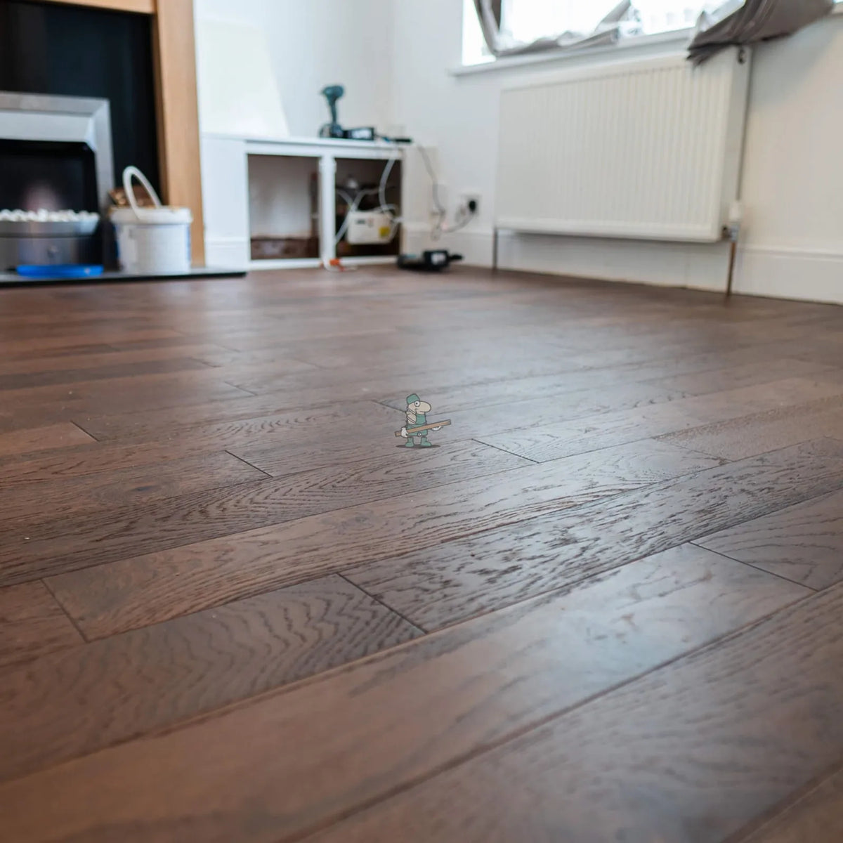 Smoky Brushed Lacquered Oak 125mm Engineered Plank – image 8