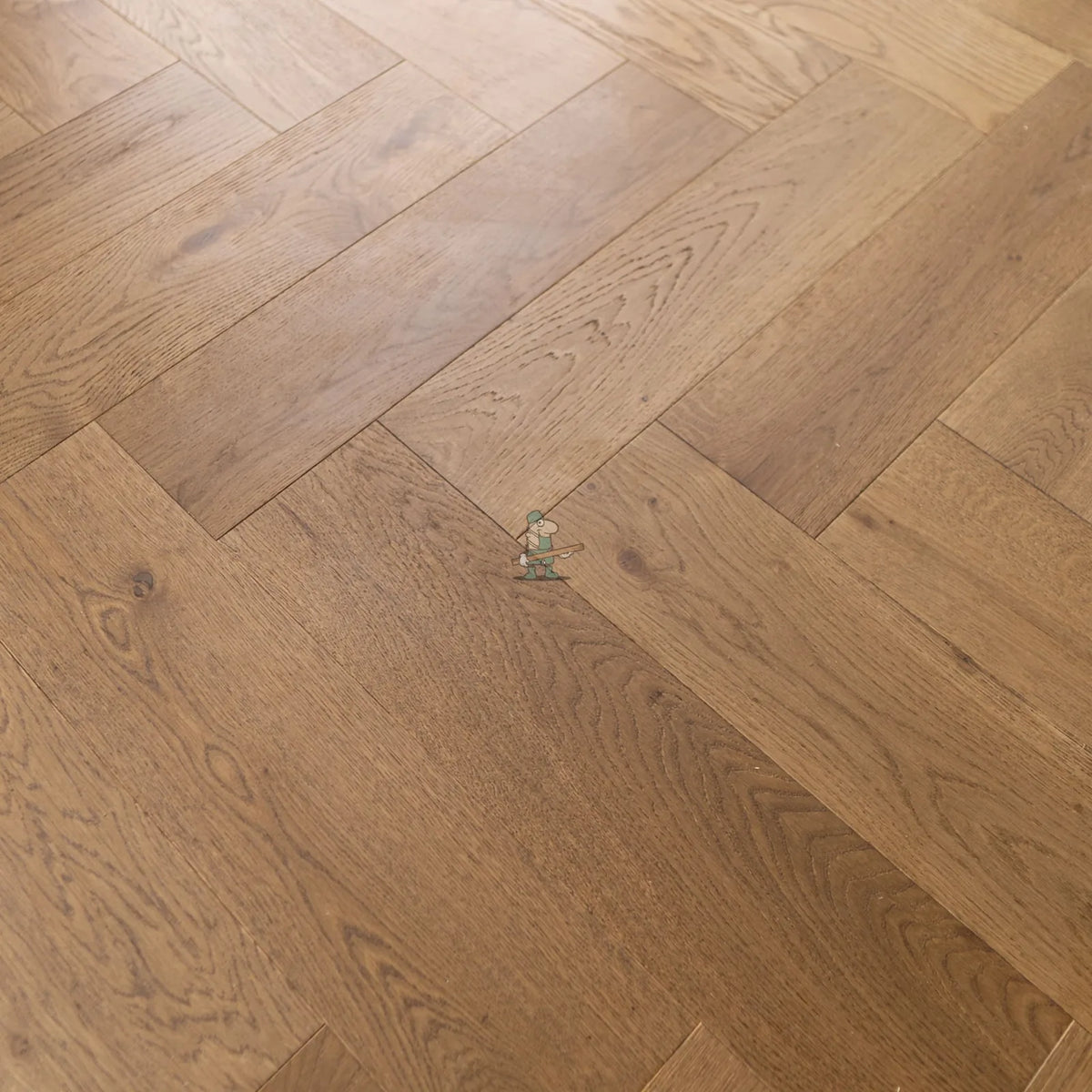 Caramel Oak 150mm Engineered Herringbone – image 2