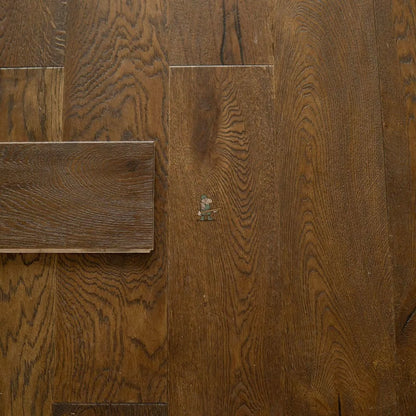 Antique Brown Oak Distressed 190mm Engineered Plank – image 4