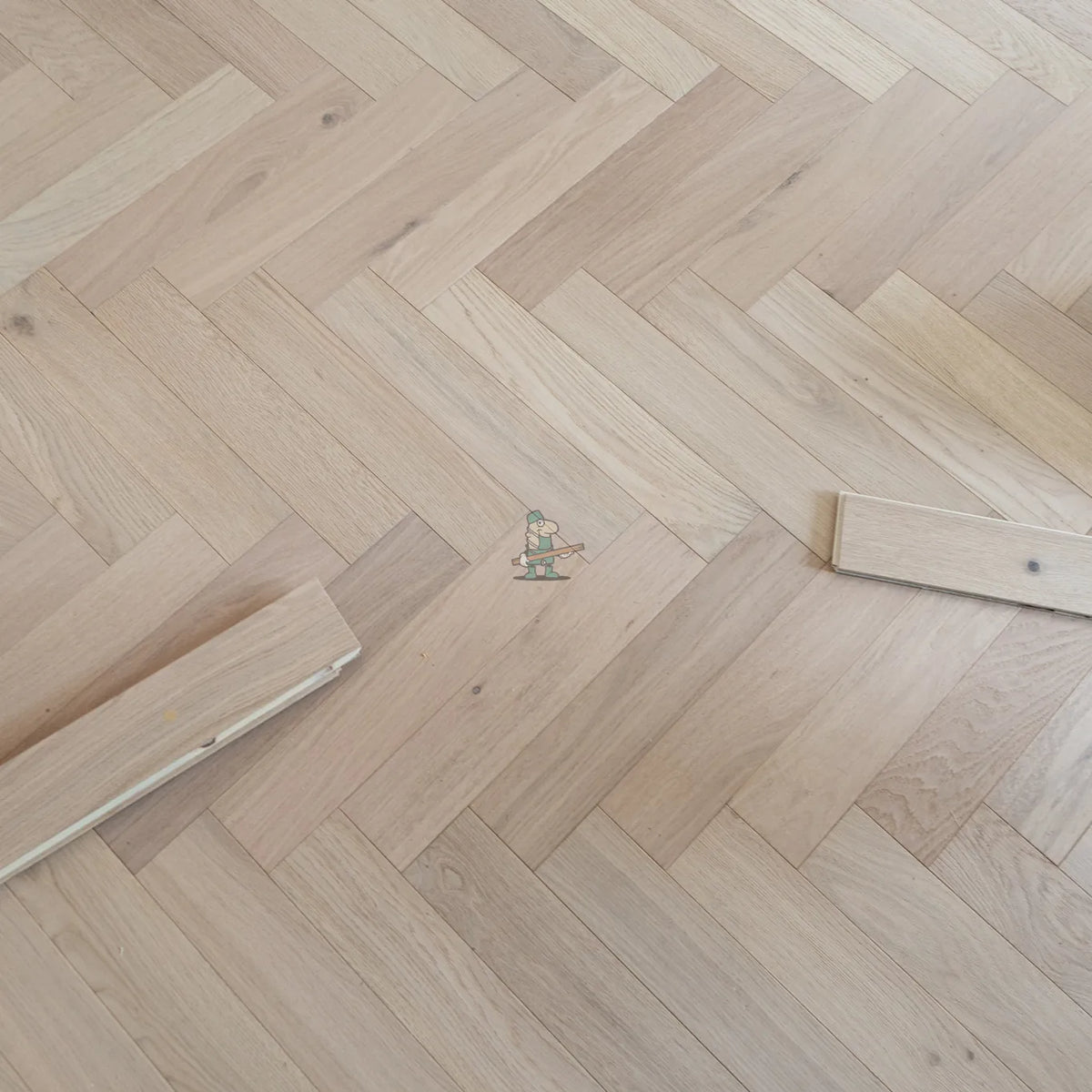Shore Drift Oak 90mm Engineered Herringbone – image 2
