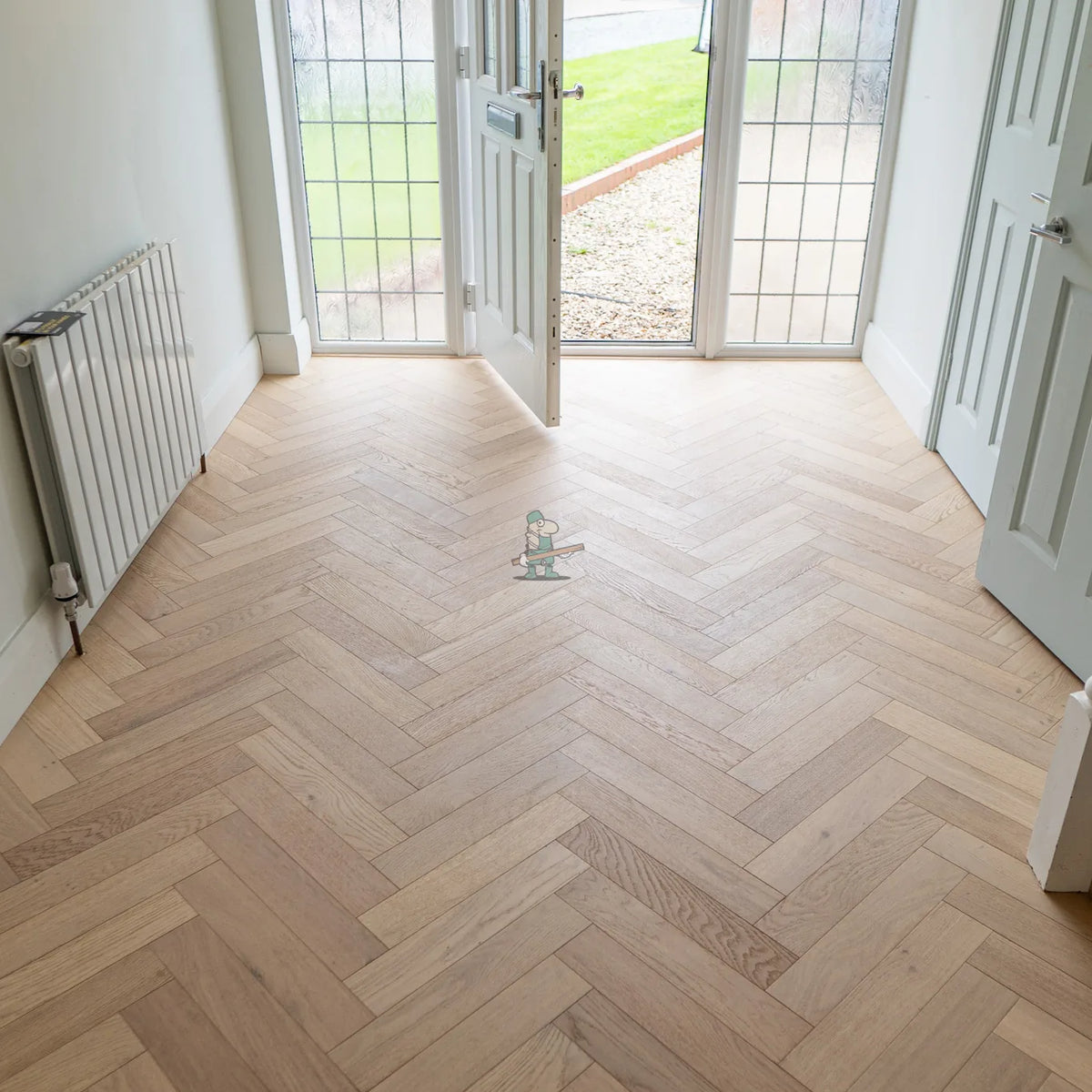 Shore Drift Oak 90mm Engineered Herringbone – image 8
