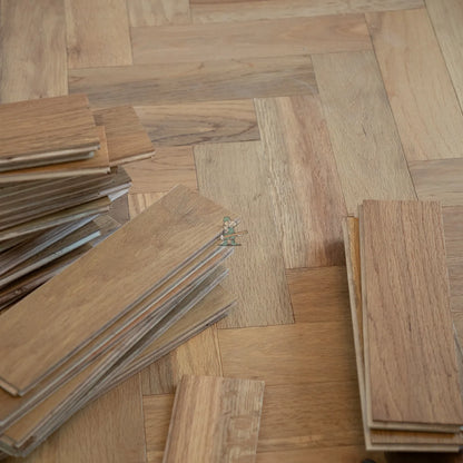 Meadow Oak 80mm Engineered Herringbone – image 11