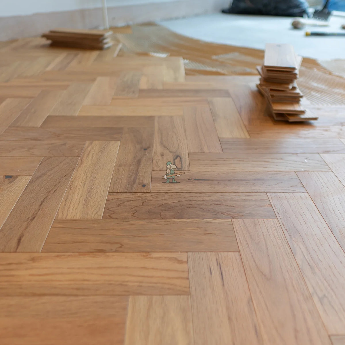 Meadow Oak 80mm Engineered Herringbone – image 12