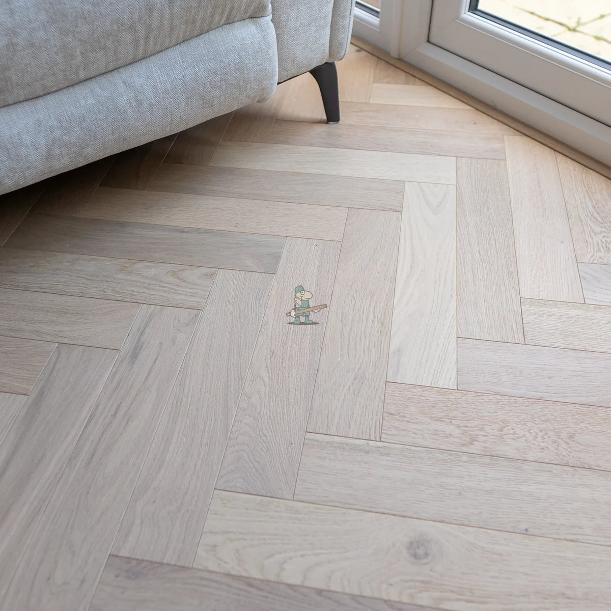 Shore Drift Oak 90mm Engineered Herringbone – image 12