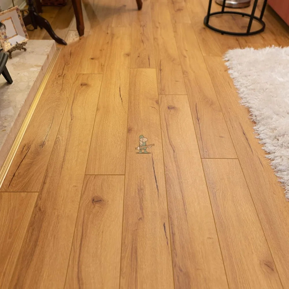 Embossed Natural Oak 12mm Laminate – image 4