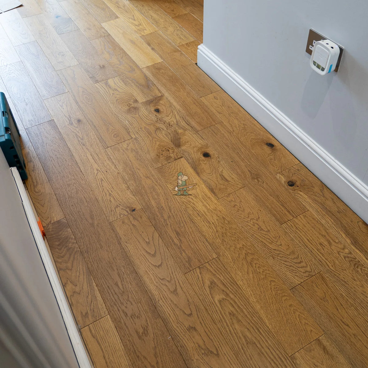 Golden Wheat Oak 125mm Engineered Plank, 14/3mm – image 5