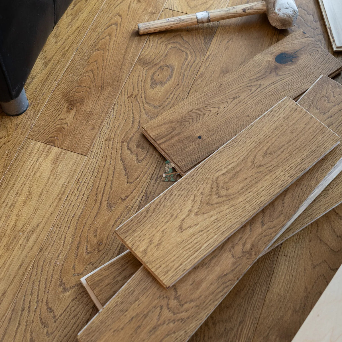 Golden Wheat Oak 125mm Engineered Plank, 14/3mm – image 6