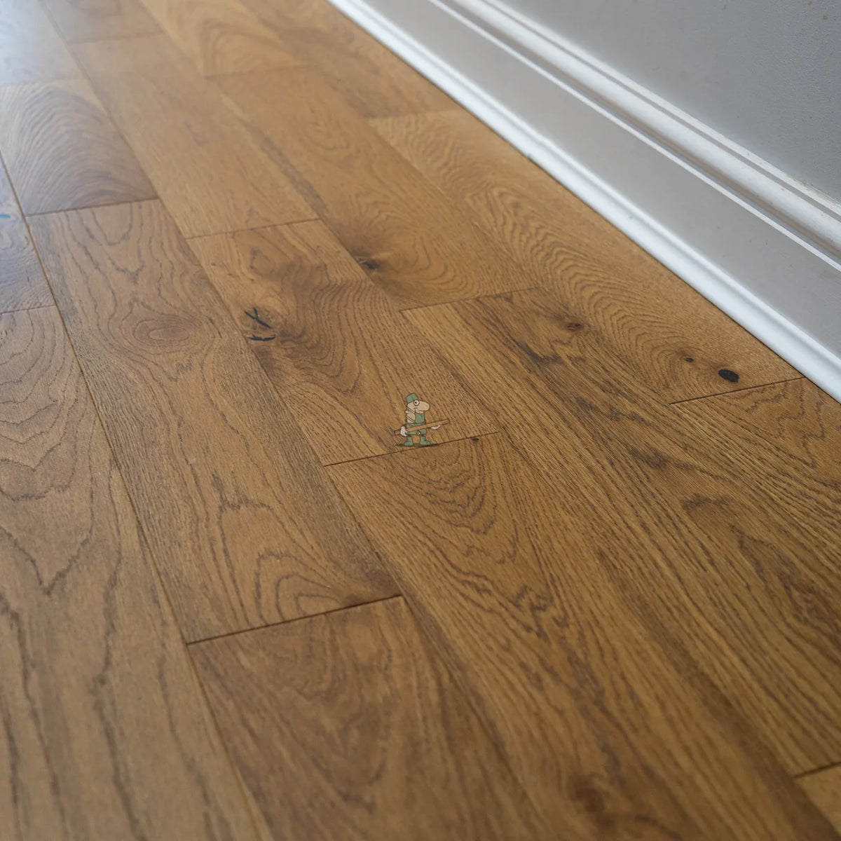 Golden Wheat Oak 125mm Engineered Plank, 14/3mm – image 7