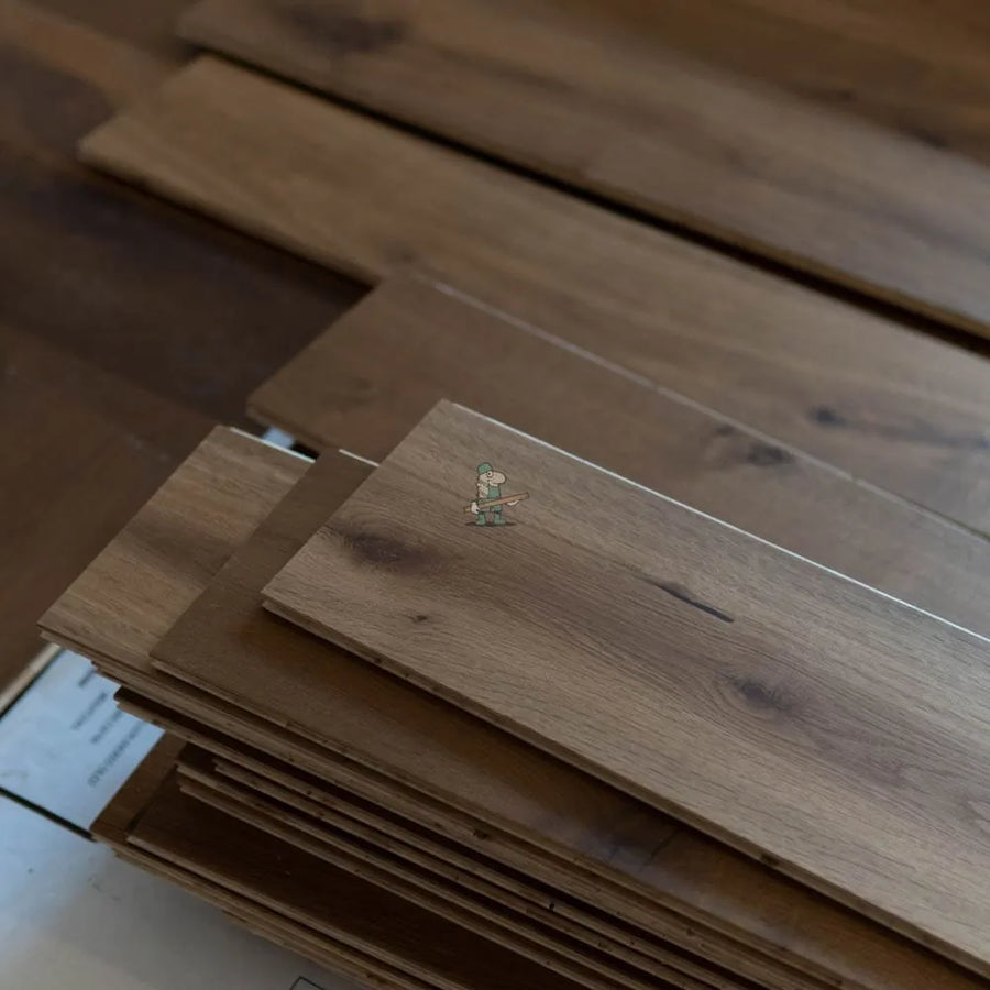 Double Smoked Oak 190mm Engineered Plank – image 1