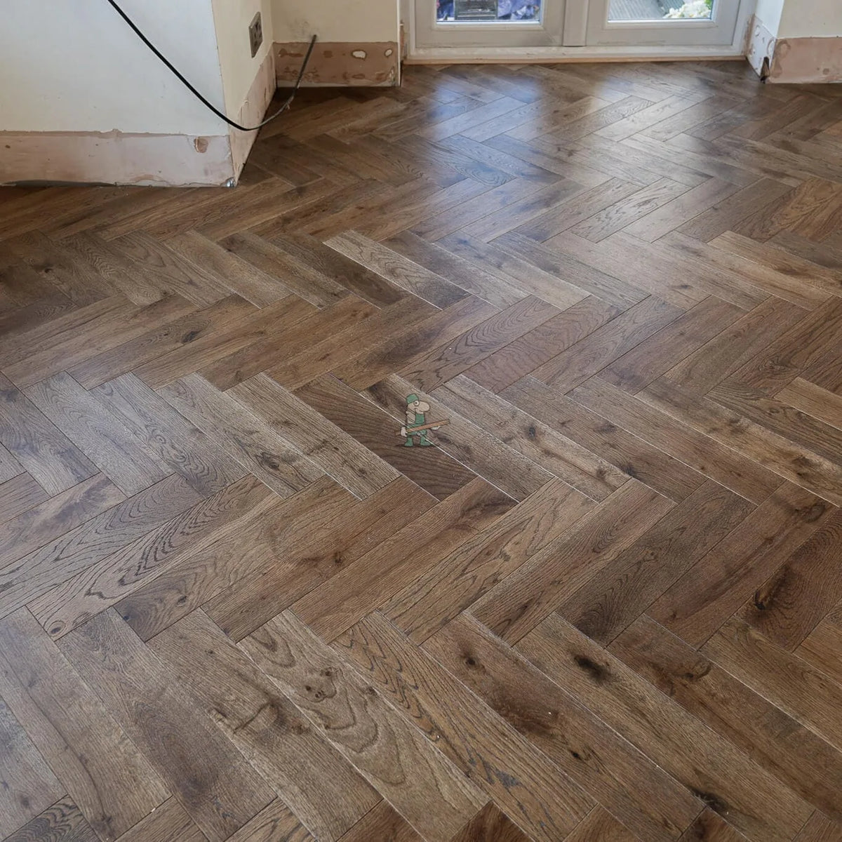 Deep Smoked Oak 90mm Engineered Herringbone – image 8