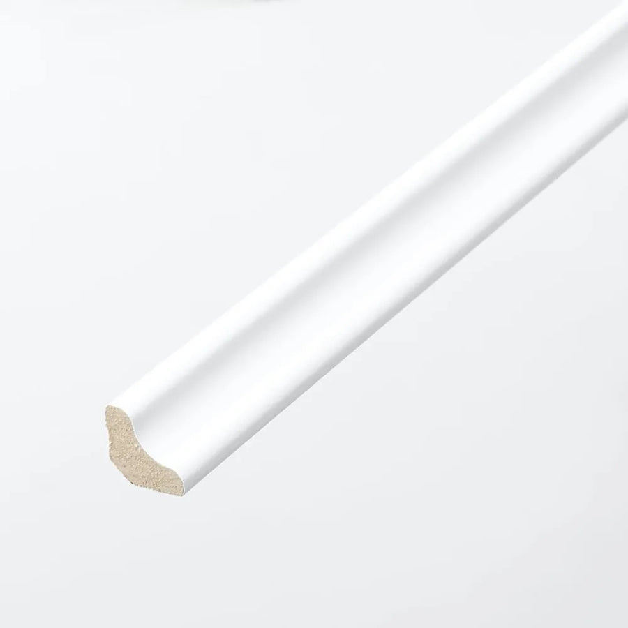 18mm Thick MDF White Scotia Beading – image 1